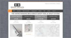 Desktop Screenshot of brickbrace.com